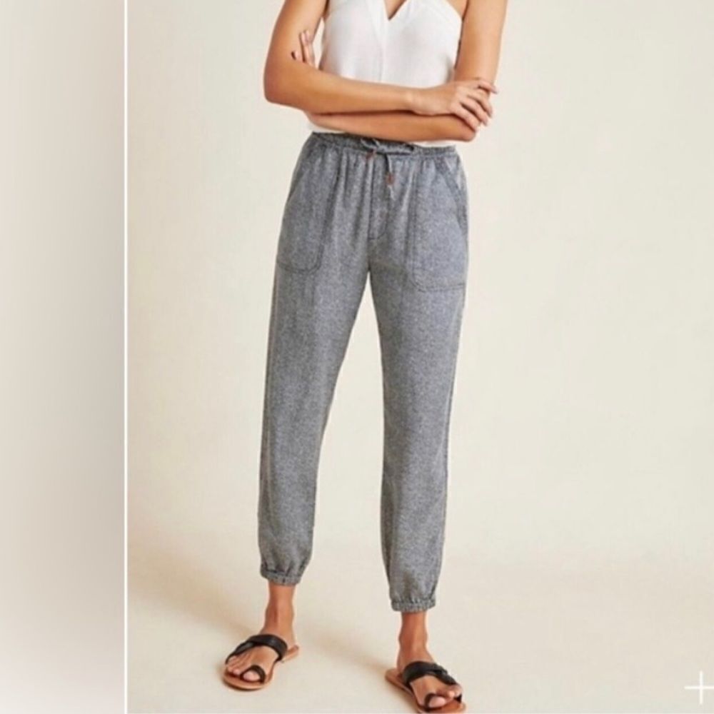 Anthropologie Pebbled Lyocell Jogger Pant